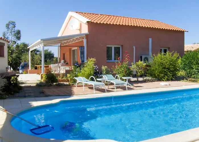 בית נופש Maison Charmante Pres De Avec Piscine Privee Castelnou